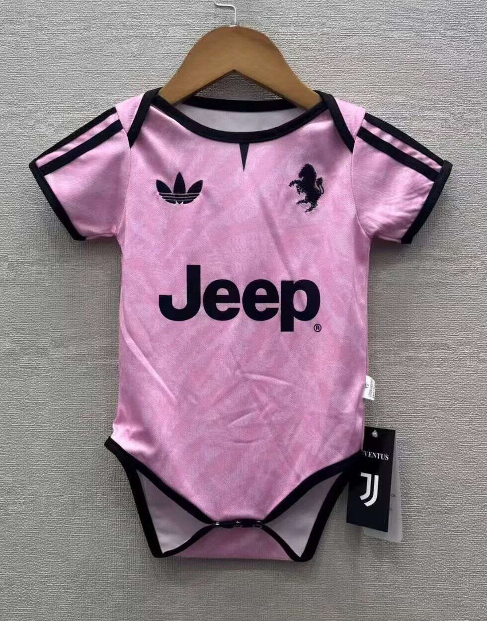 Juventus 26/27 Baby Away Pink Soccer Jersey